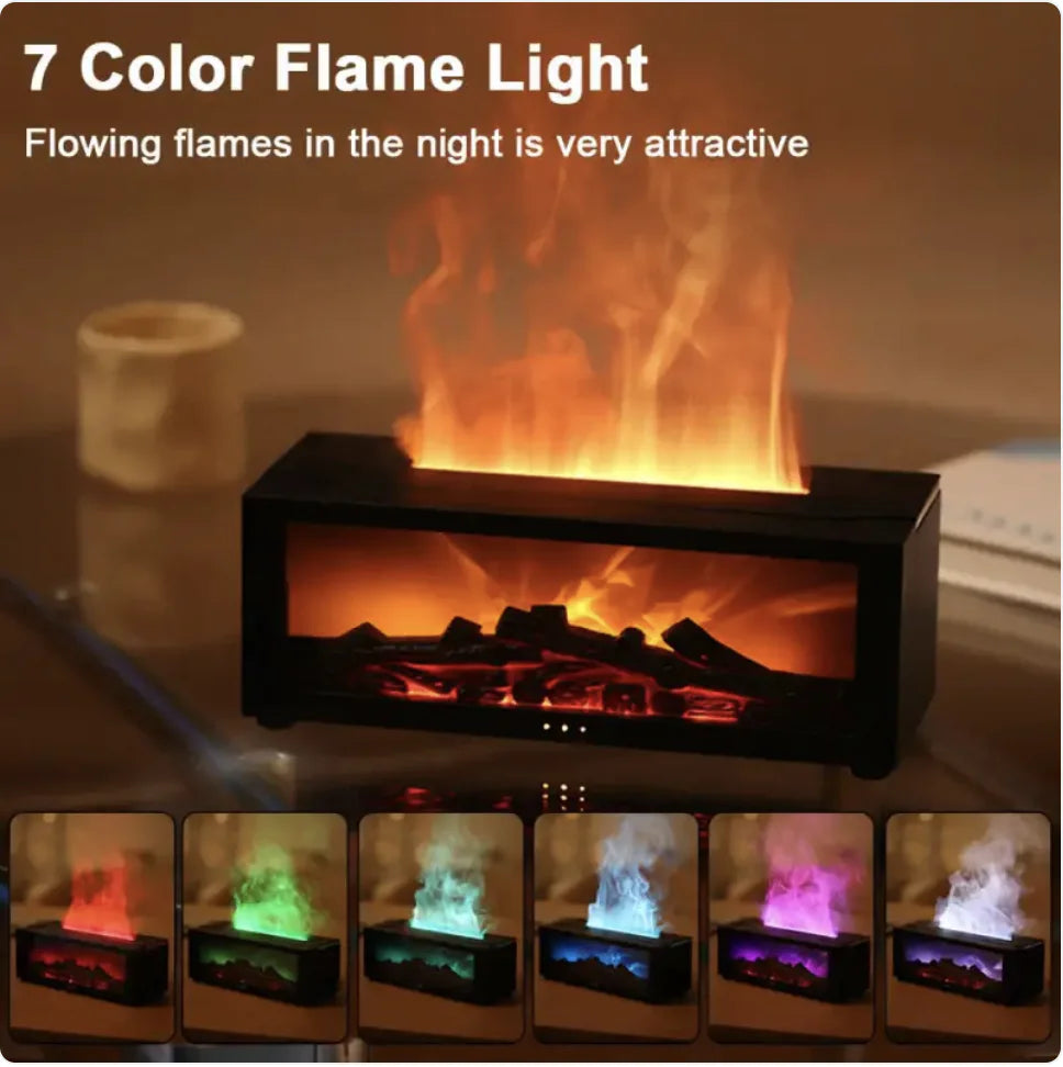 3D Flame Aromatherapy Diffuser & Humidifier