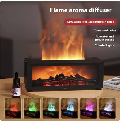 3D Flame Aromatherapy Diffuser & Humidifier