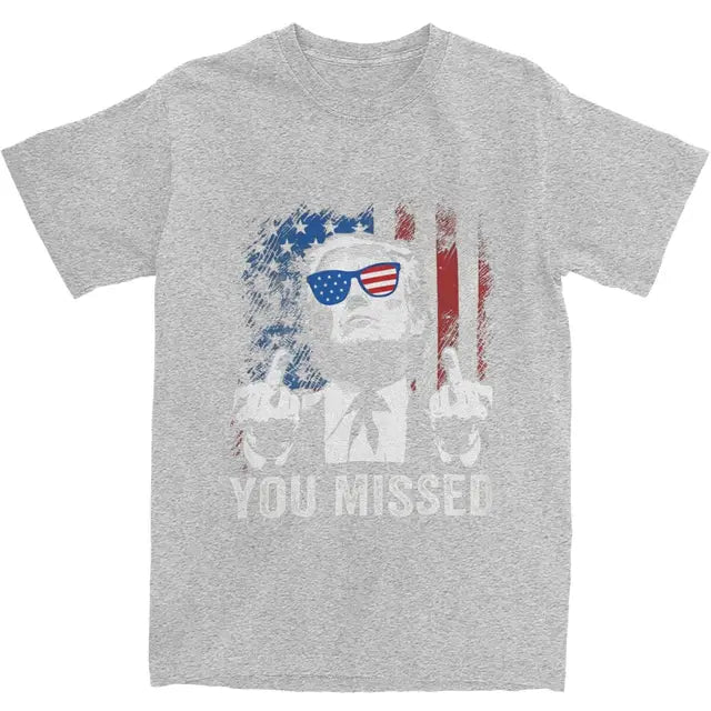 Funny Trump "You Missed" Top Tee