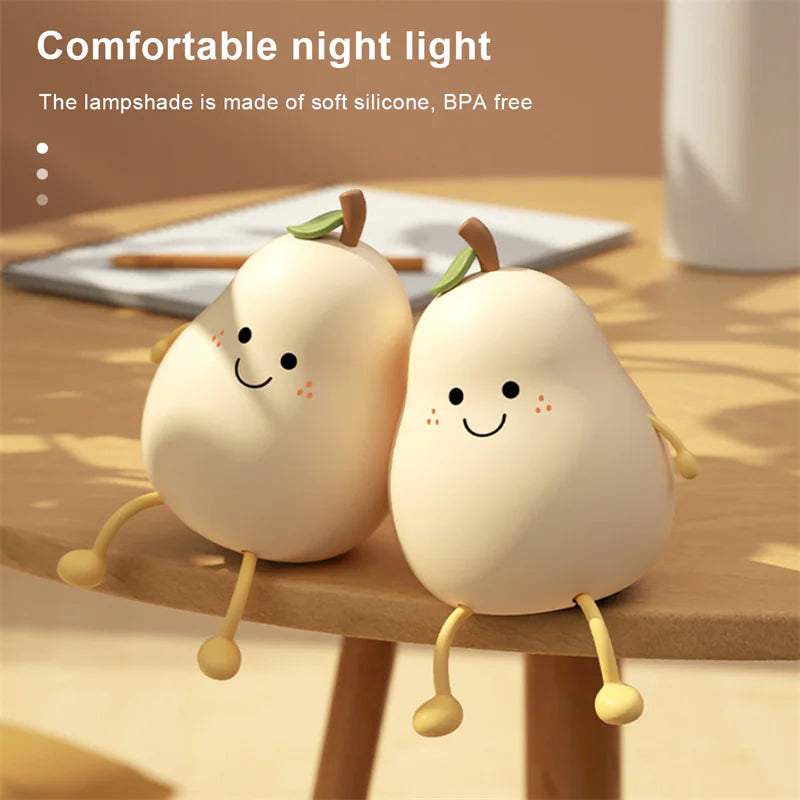 Pear Fruit Night Light