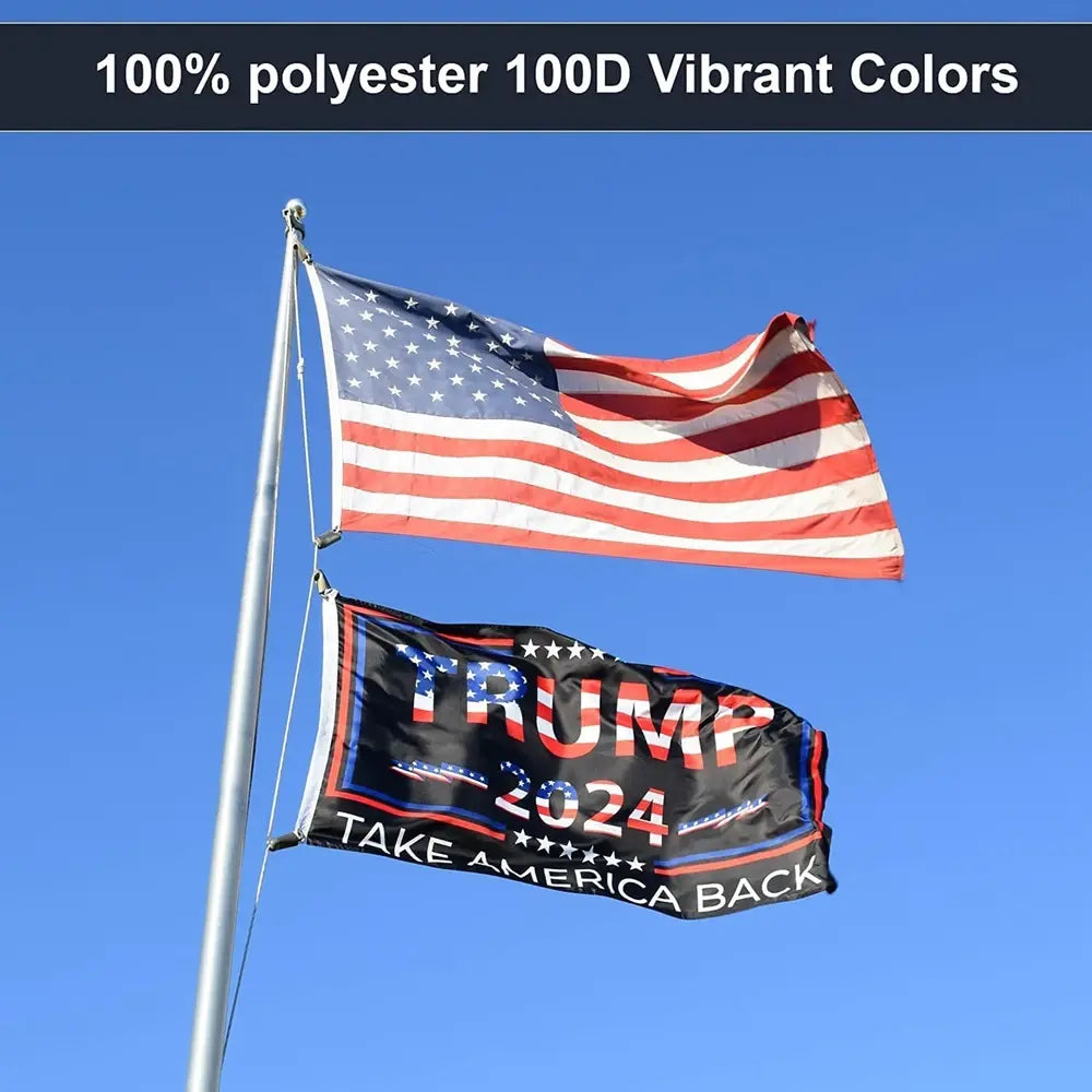 Trump 2024 American Flag Anti-Ultraviolet Fading