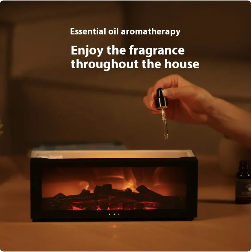 3D Flame Aromatherapy Diffuser & Humidifier