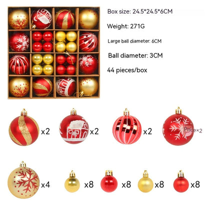 Colorful Christmas Ornament Ball Set