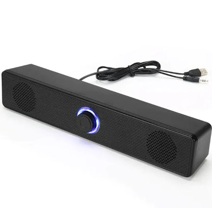 Desktop Loudspeaker with Bluetooth and Wired Connectivity